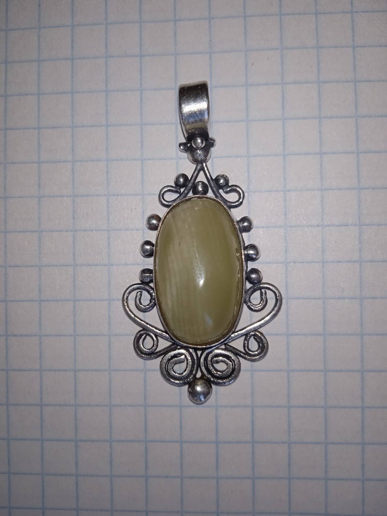 Кулон оникс в серебре СССР в Москве фото 1 Личные вещи Москва