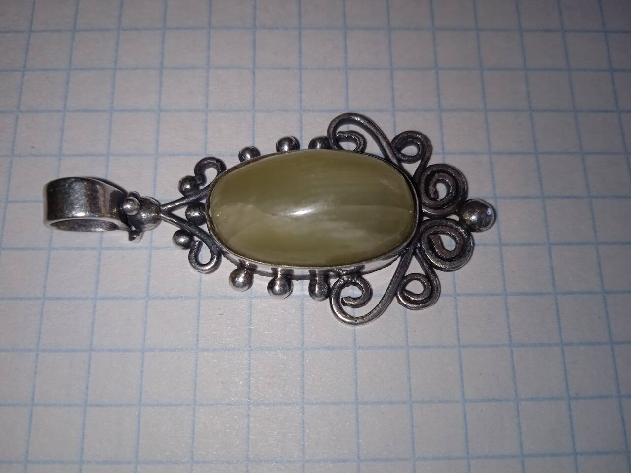 Кулон оникс в серебре СССР в Москве фото 2 Личные вещи Москва