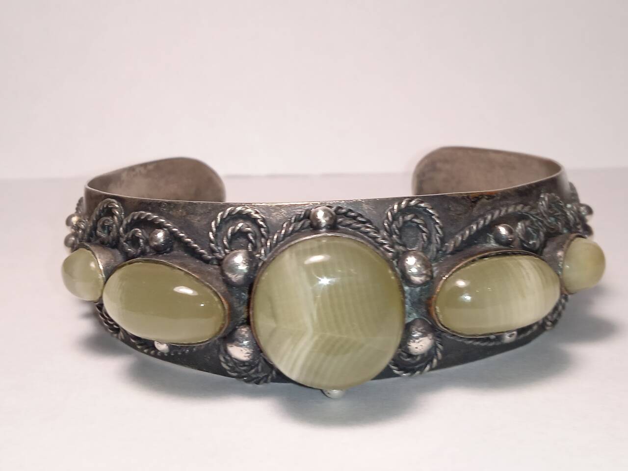 Браслет оникс в мельхиоре из СССР в Москве фото 3 Личные вещи Москва