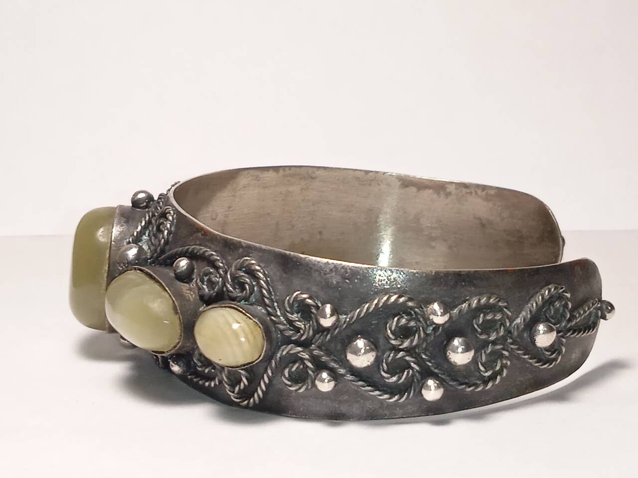 Браслет оникс в мельхиоре из СССР в Москве фото 2 Личные вещи Москва