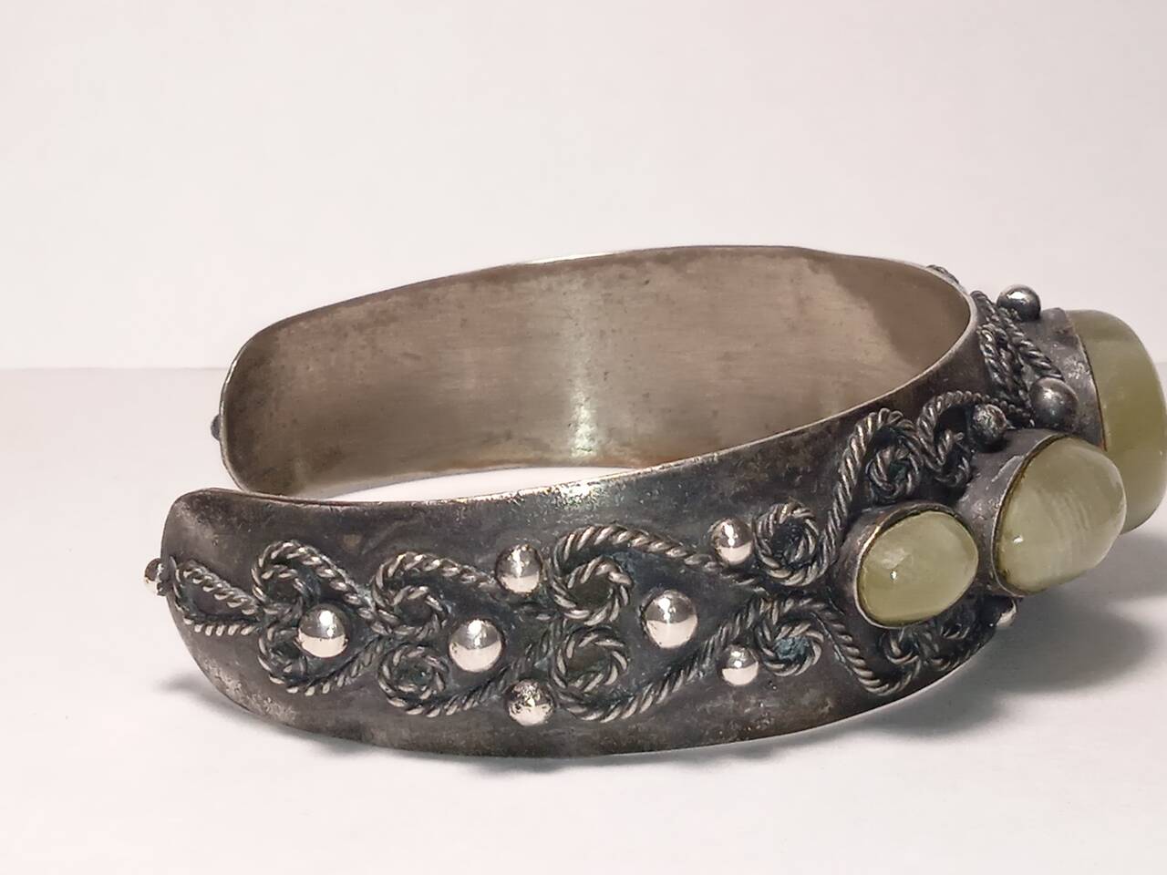 Браслет оникс в мельхиоре из СССР в Москве фото 5 Личные вещи Москва