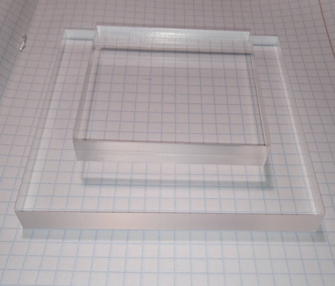 Заготовки квадраты оргстекло 63*63*10мм и 95*95*10мм.для хобби в Москве фото 2 Для дома и дачи Москва