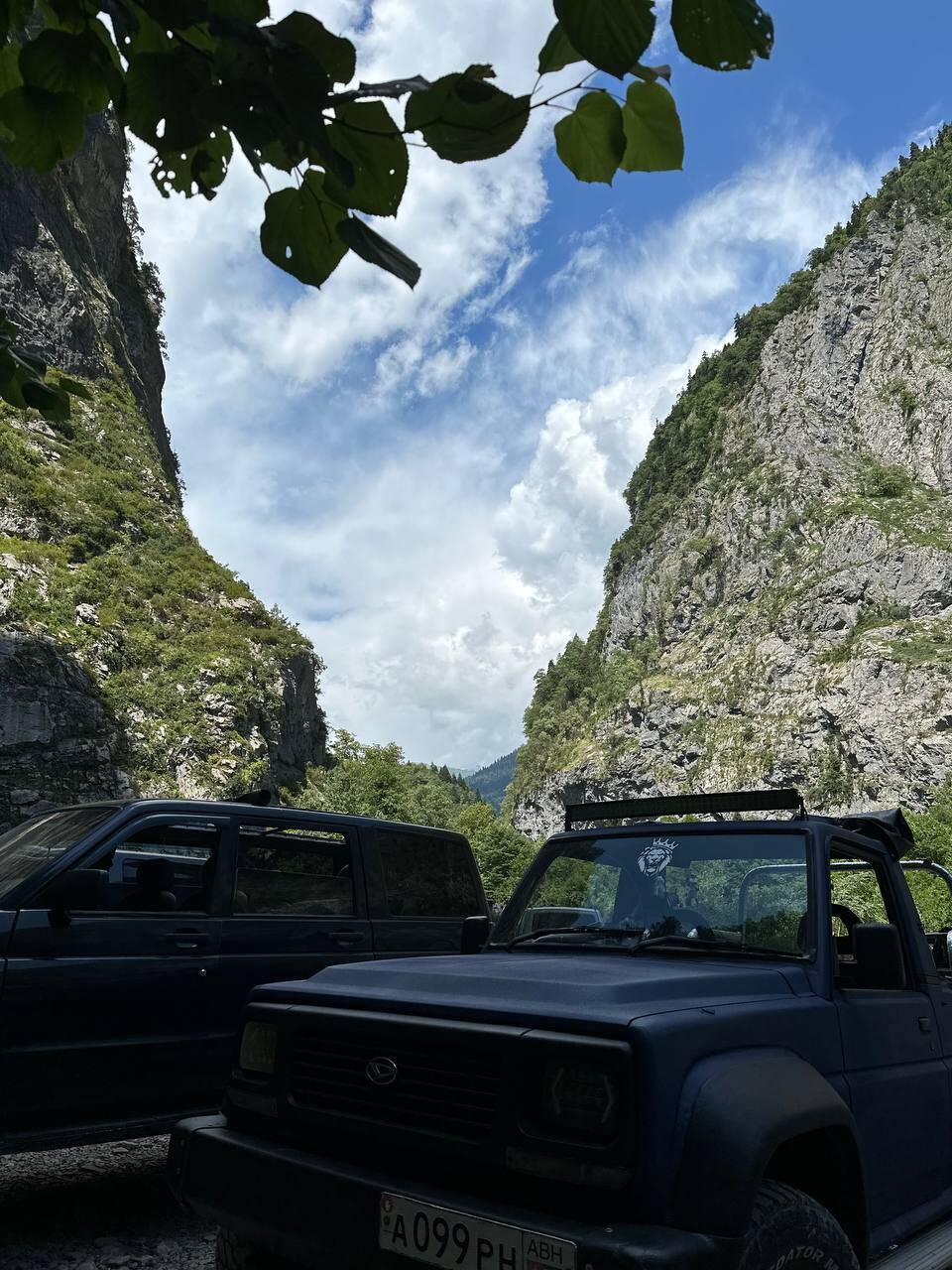 Джип-тур в Абхазию/ Гегский водопад