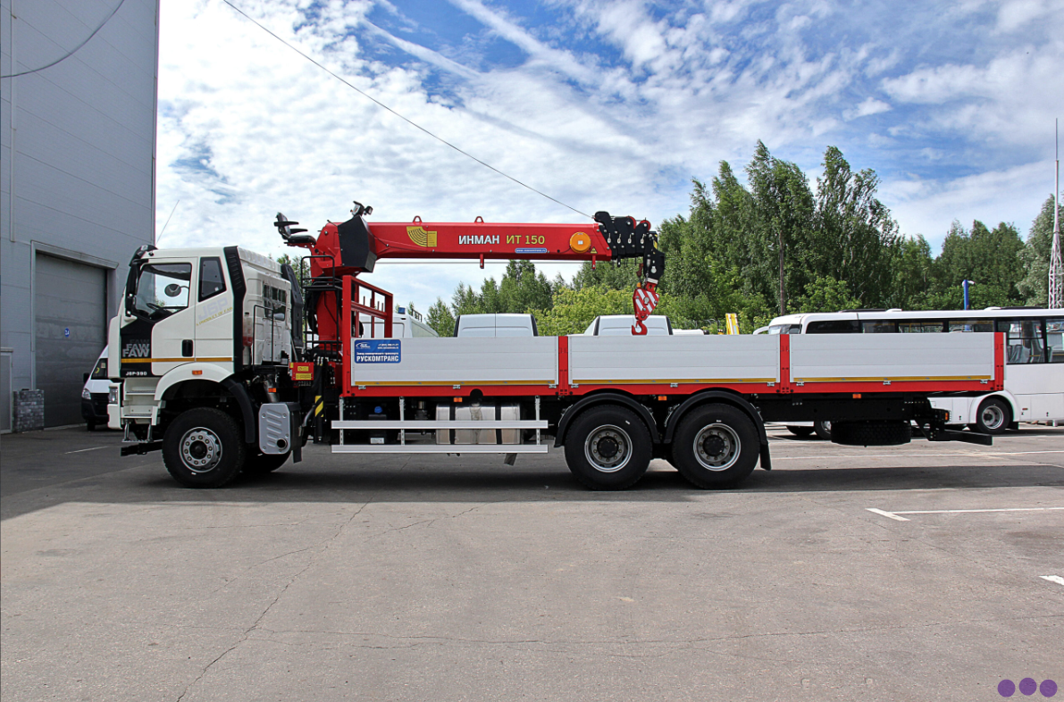 Услуги Манипулятора FAW CA3250 в Санкт-Петербурге фото 6 Услуги Санкт-Петербург