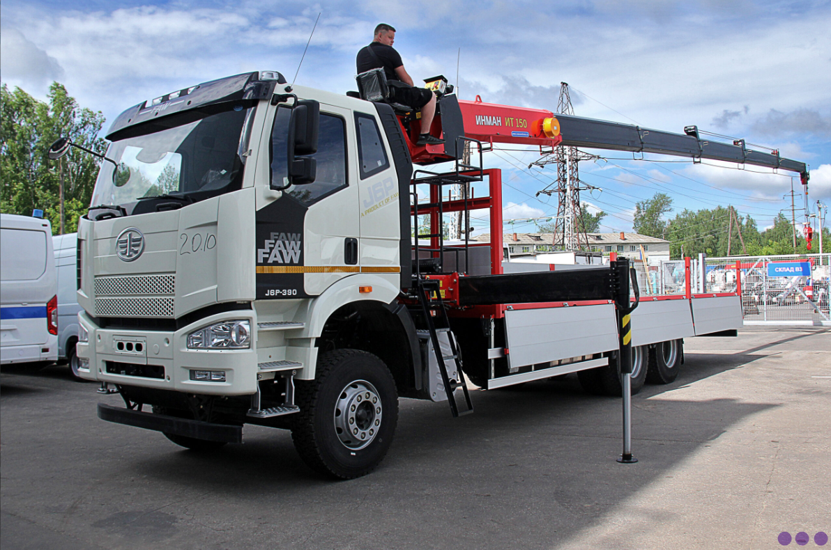 Услуги Манипулятора FAW CA3250