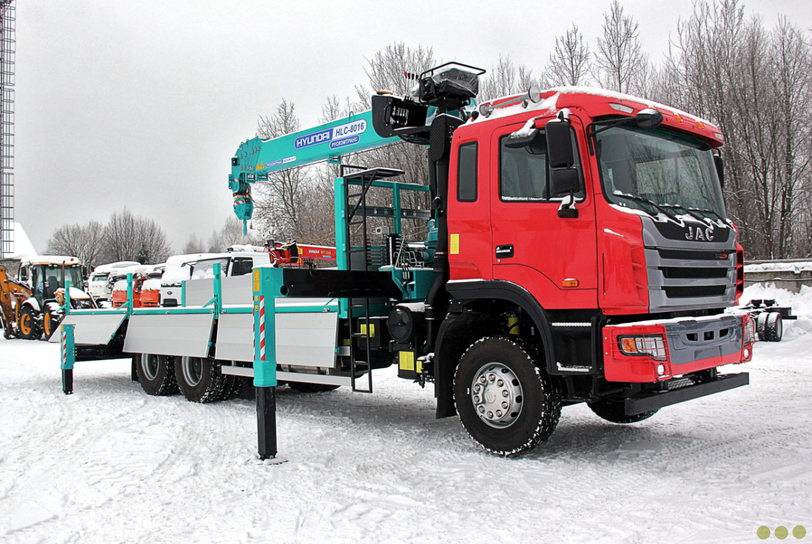 Услуги Манипулятора JAC N350