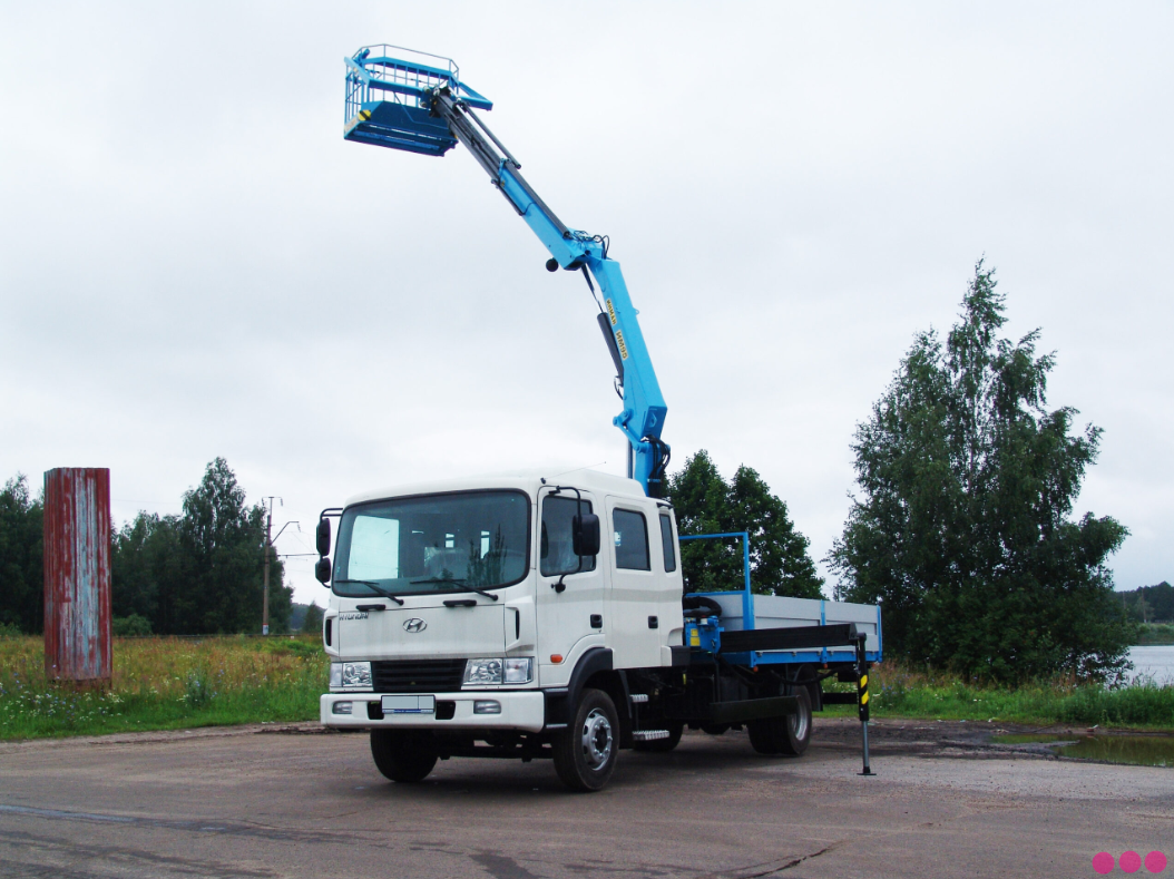 Услуги Манипулятора HYUNDAI HD 120 ДВУХРЯДНАЯ КАБИНА в Санкт-Петербурге фото 6 Услуги Санкт-Петербург