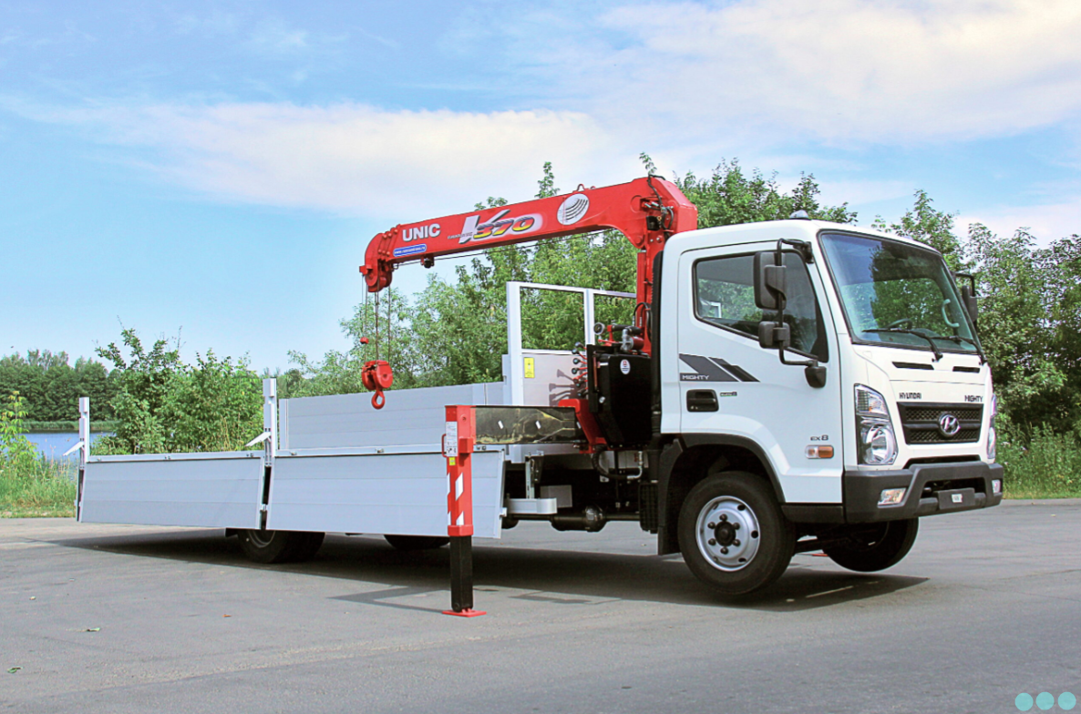 Услуги Манипулятора HYUNDAI MIGHTY EX8