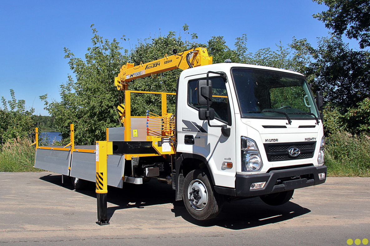 Услуги Манипулятора HYUNDAI MIGHTY EX8 