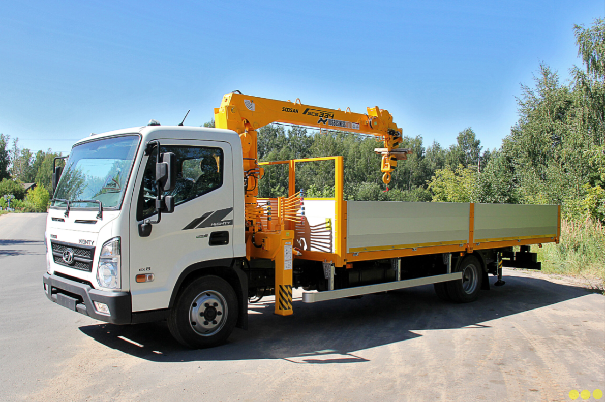 Услуги Манипулятора HYUNDAI MIGHTY EX8  в Санкт-Петербурге фото 6 Услуги Санкт-Петербург