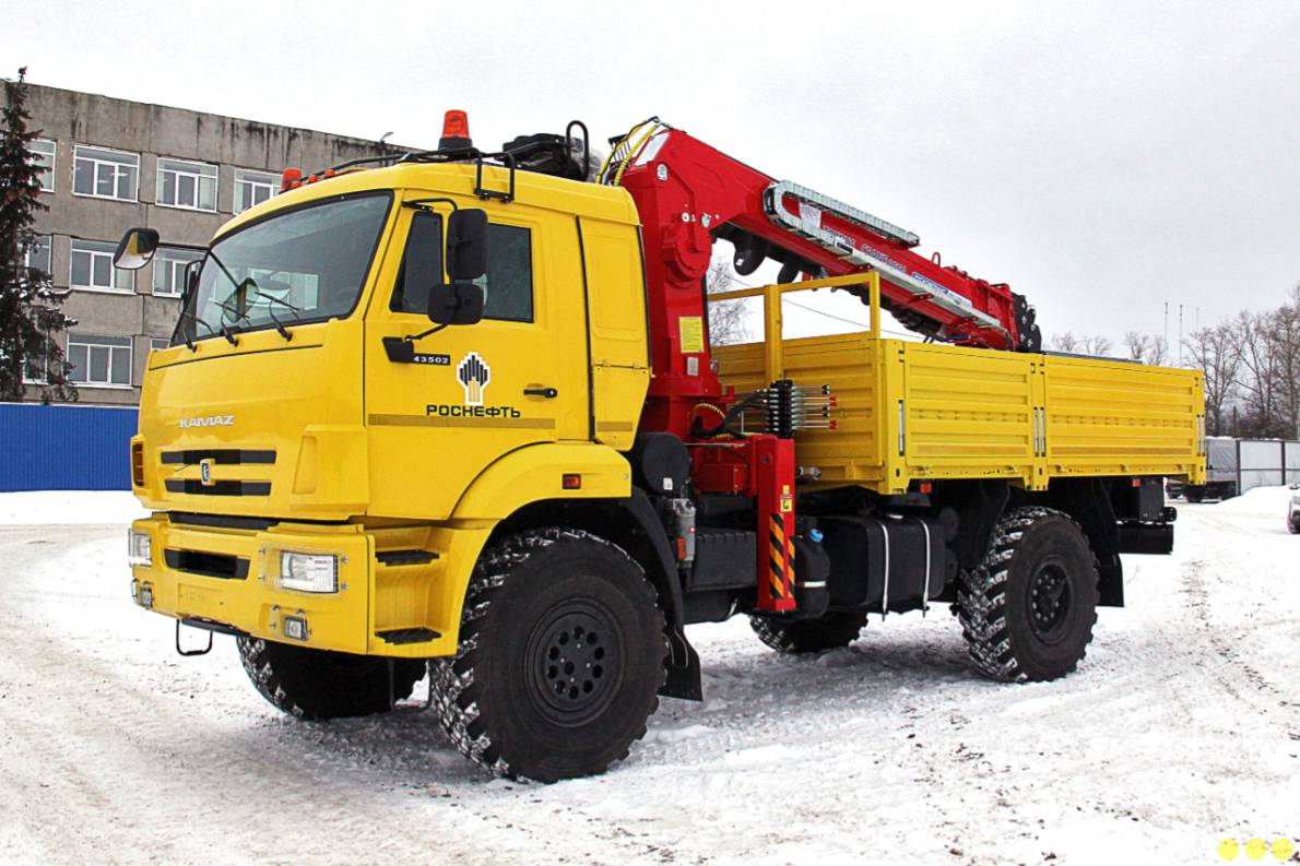 Услуги Манипулятора КАМАЗ 43502