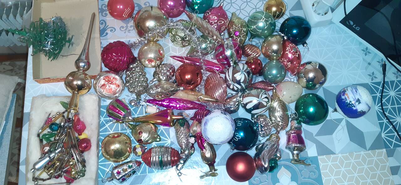 Новогодние игрушки СССР в Москве фото 1 Для дома и дачи Москва