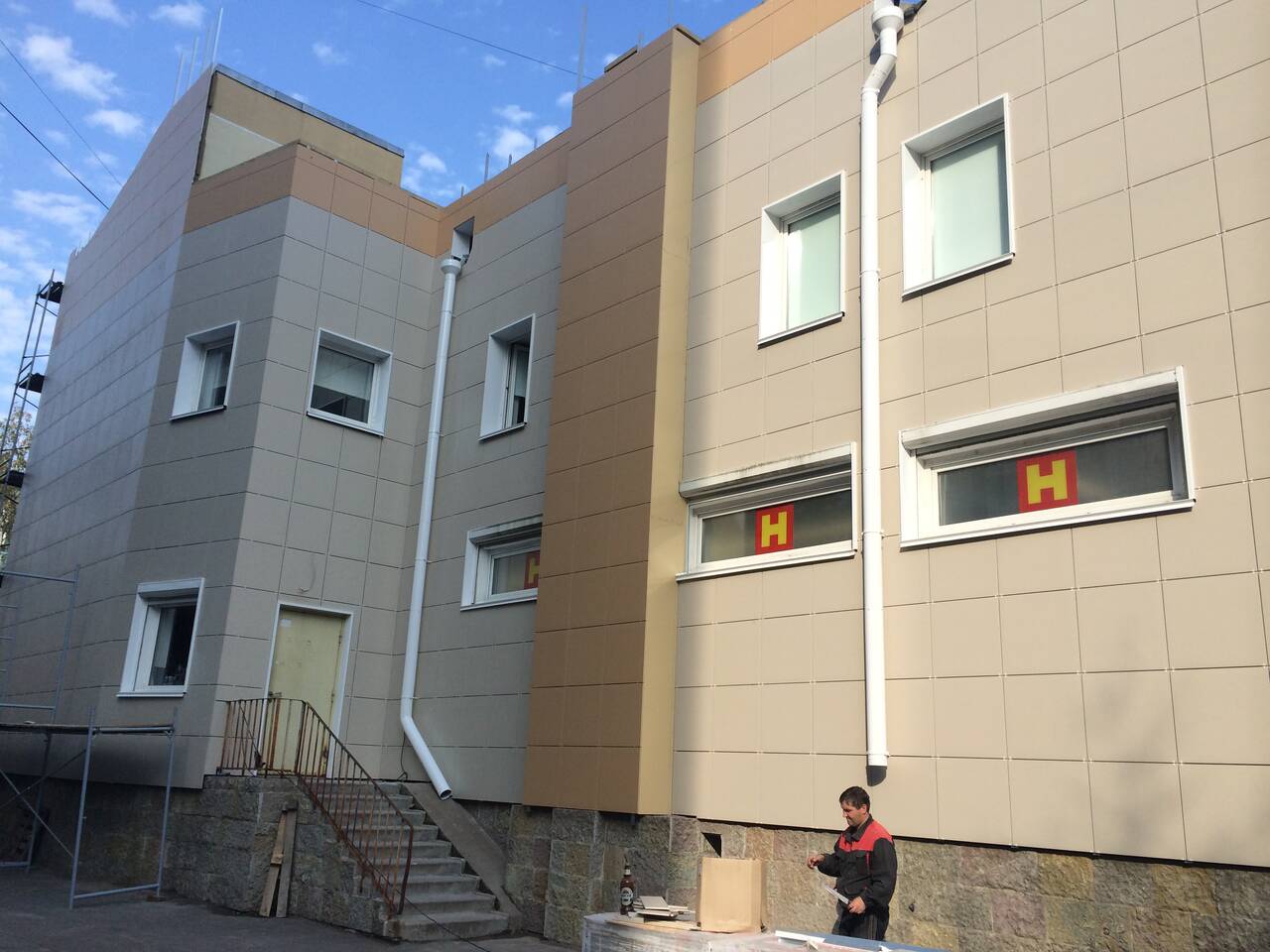 Вентилируемый фасад монтаж  в Санкт-Петербурге фото 2 Услуги Санкт-Петербург