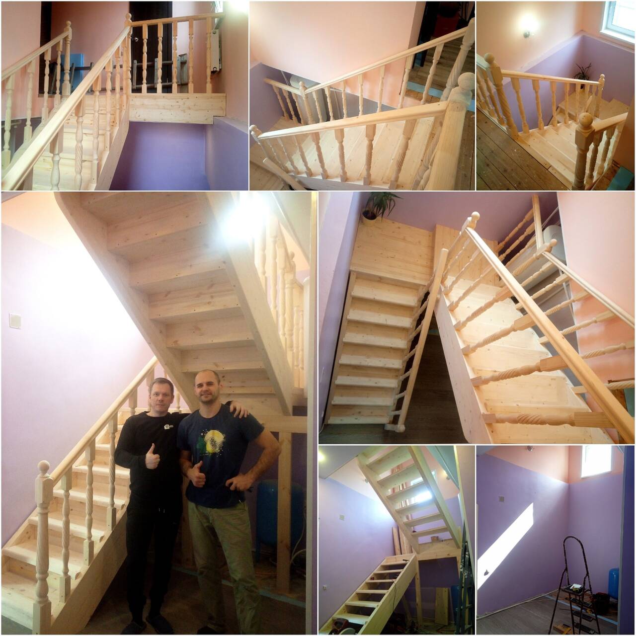 Изготовление деревянных лестниц в Домодедово фото 2 Услуги Домодедово