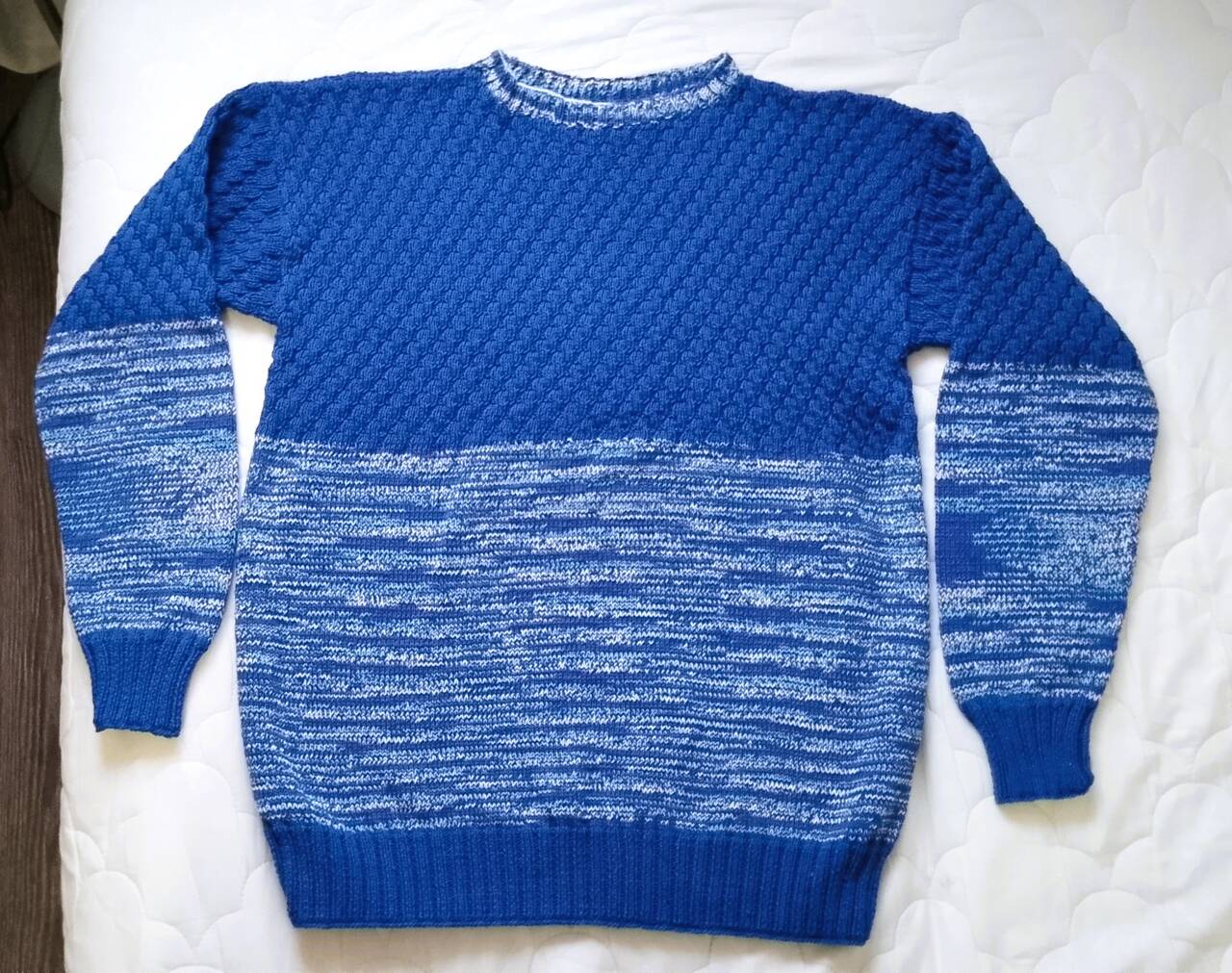 100% хлопок. Ручная работа. Авторский мужской джемпер в Москве фото 3 Личные вещи Москва