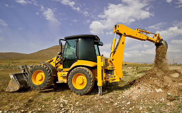 Услуги экскаватора - погрузчика