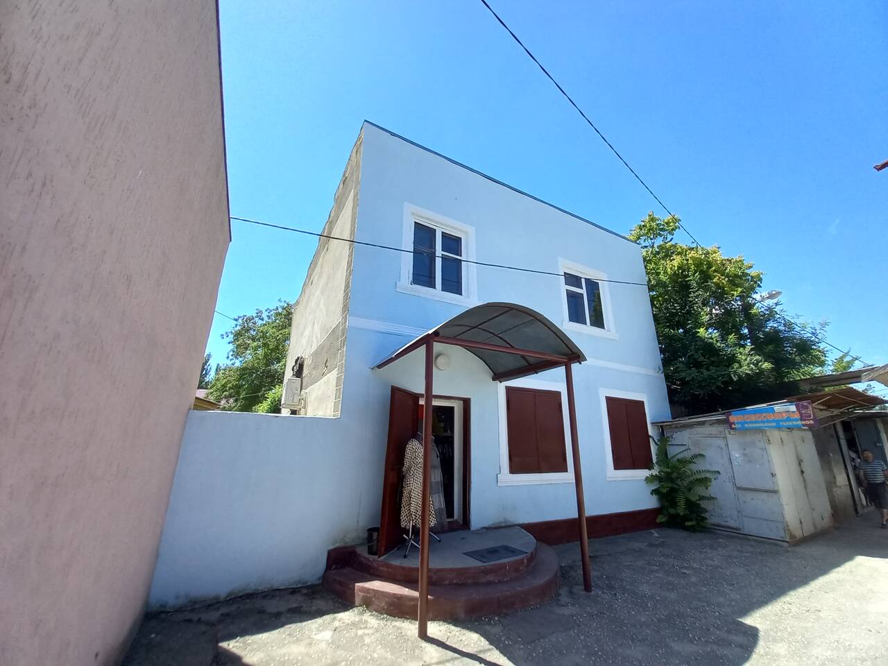 Продается работающий бизнес- торговая площадь + производственное помещение в пгт. Кировское , Крым.