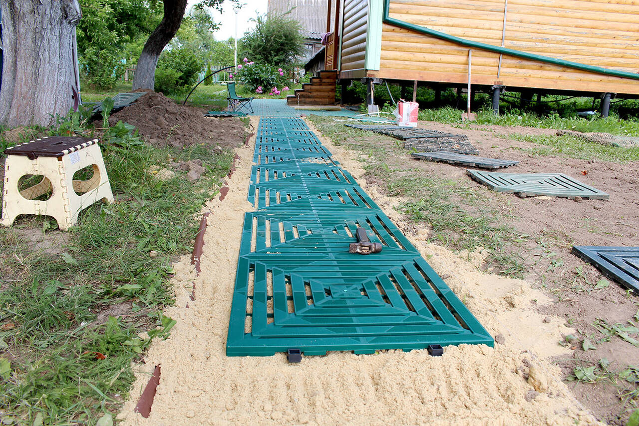 Сборка садовой дорожки на даче, быстро и своими руками!  в Москве фото 3 Для дома и дачи Москва