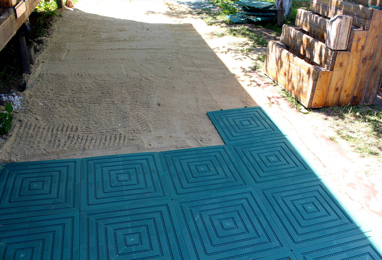 Сборка садовой дорожки на даче, быстро и своими руками!  в Москве фото 5 Для дома и дачи Москва