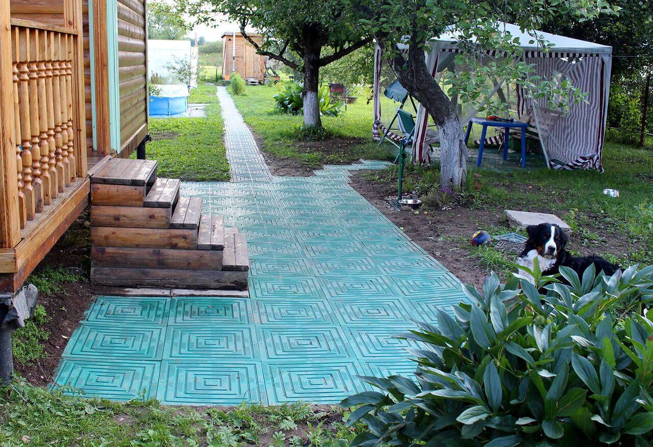 Сборка садовой дорожки на даче, быстро и своими руками!  в Москве фото 7 Для дома и дачи Москва