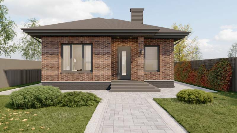 Участок с проектом