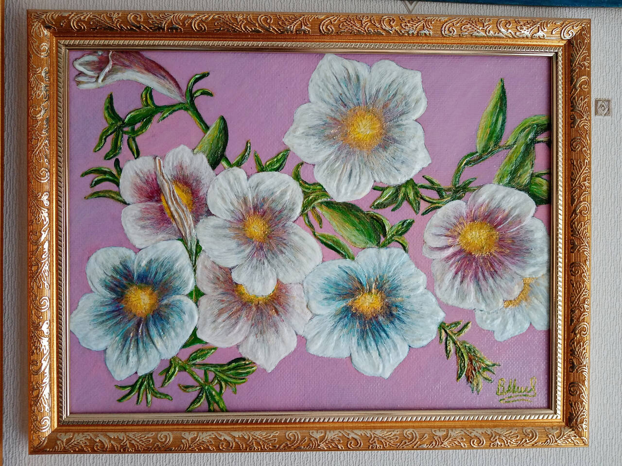 Картина Белые цветы в Санкт-Петербурге фото 1 Для дома и дачи Санкт-Петербург