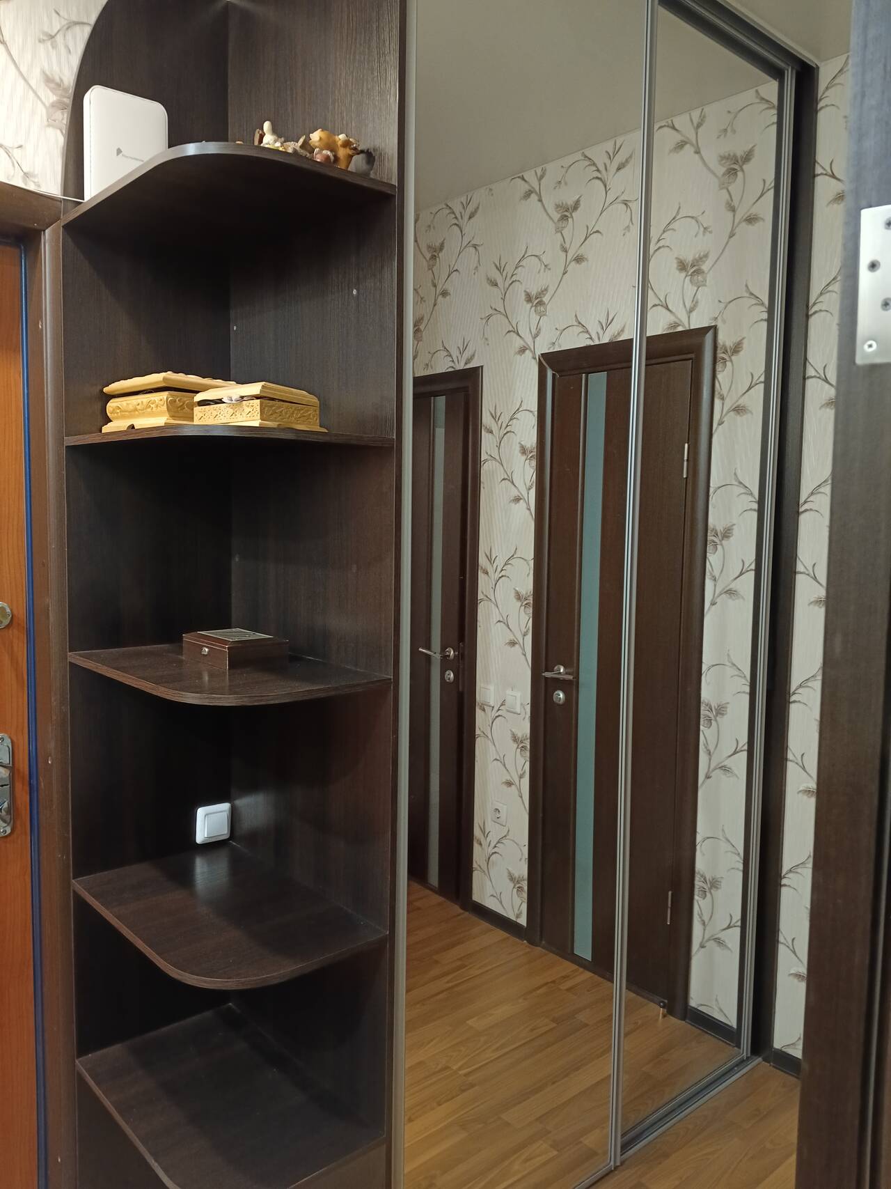Шкаф купе с зеркалом в прихожую 