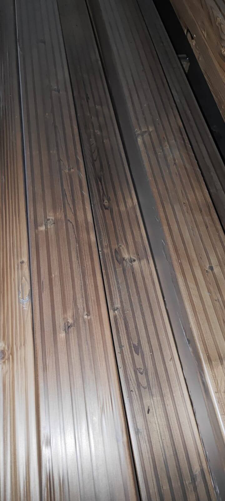 Террасная доска Вельвет-термированая 27*120 (ав,вс,cd).