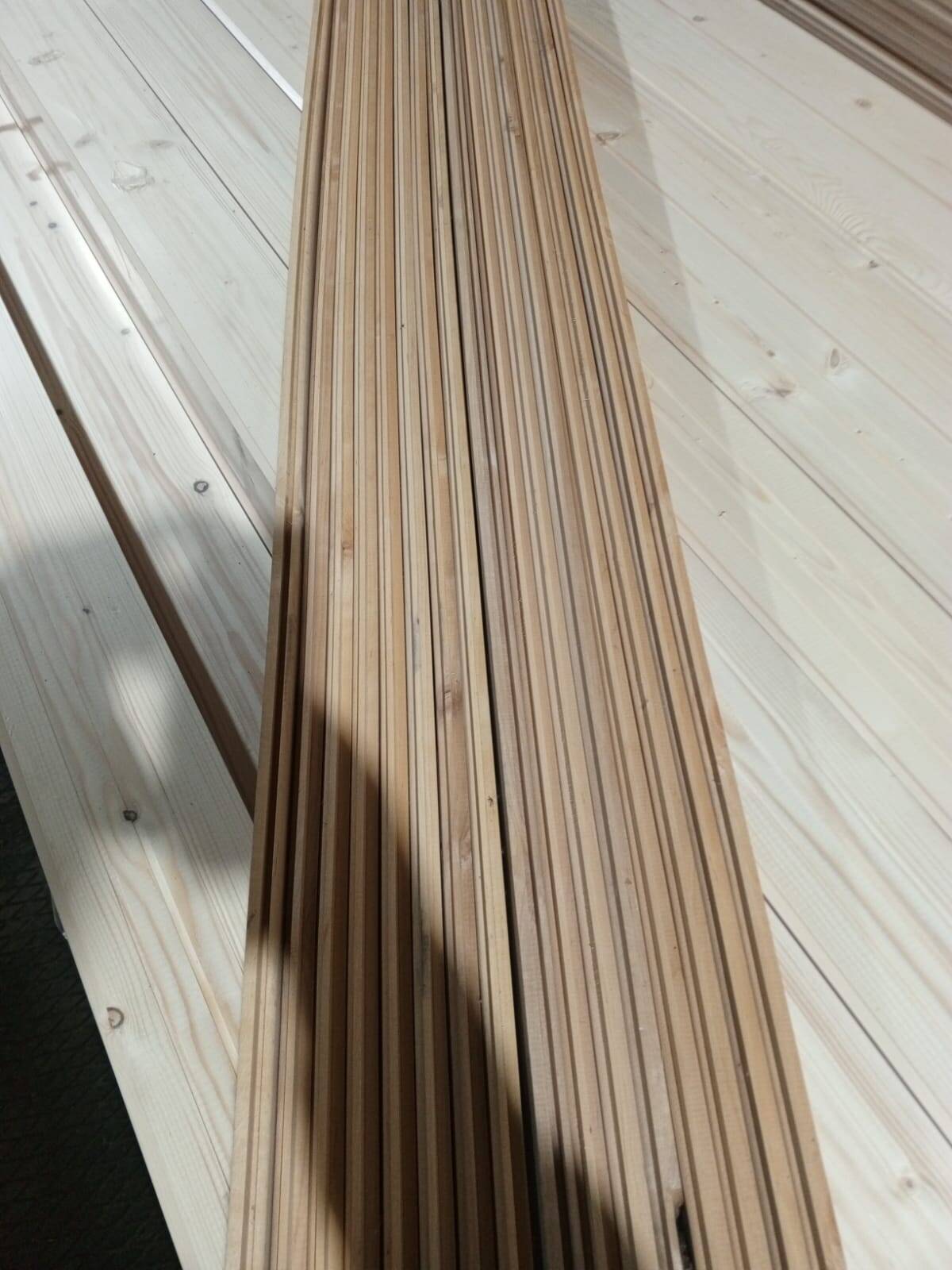  Вагонка штиль 15х80 Ольха (экстра,а,в,с).