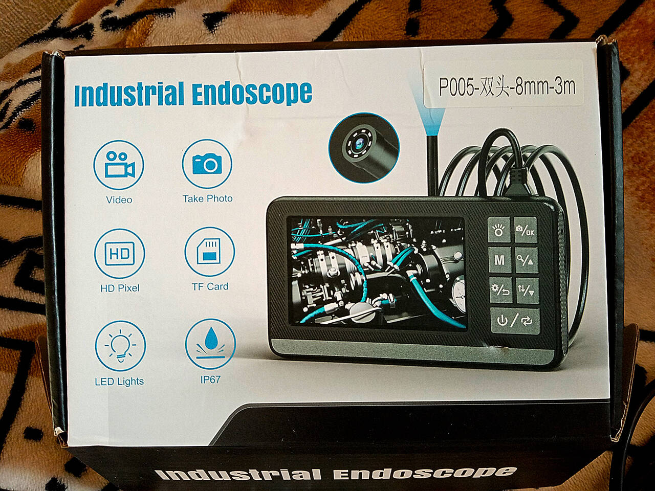 Dual Lens эндocкоп c экpaном 4.3" в Санкт-Петербурге фото 3 Бытовая электроника Санкт-Петербург