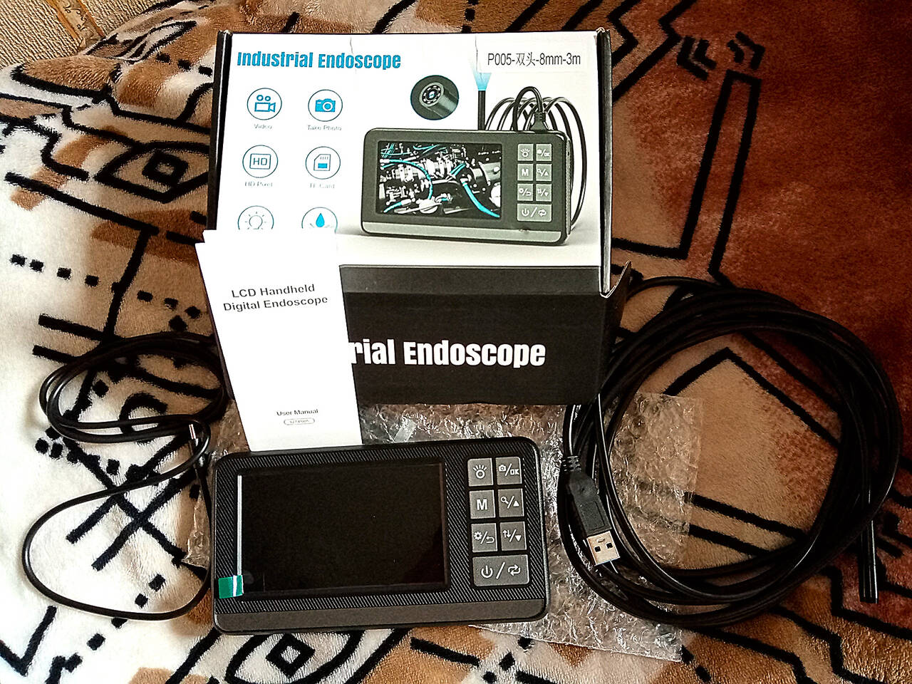 Dual Lens эндocкоп c экpaном 4.3" в Санкт-Петербурге фото 2 Бытовая электроника Санкт-Петербург