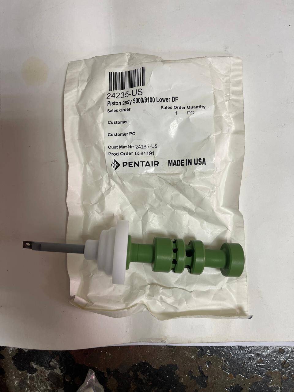 Деталь Fleck 24235-US (Поpшeнь нижний для клaпанa Flесk 9000/9100) 