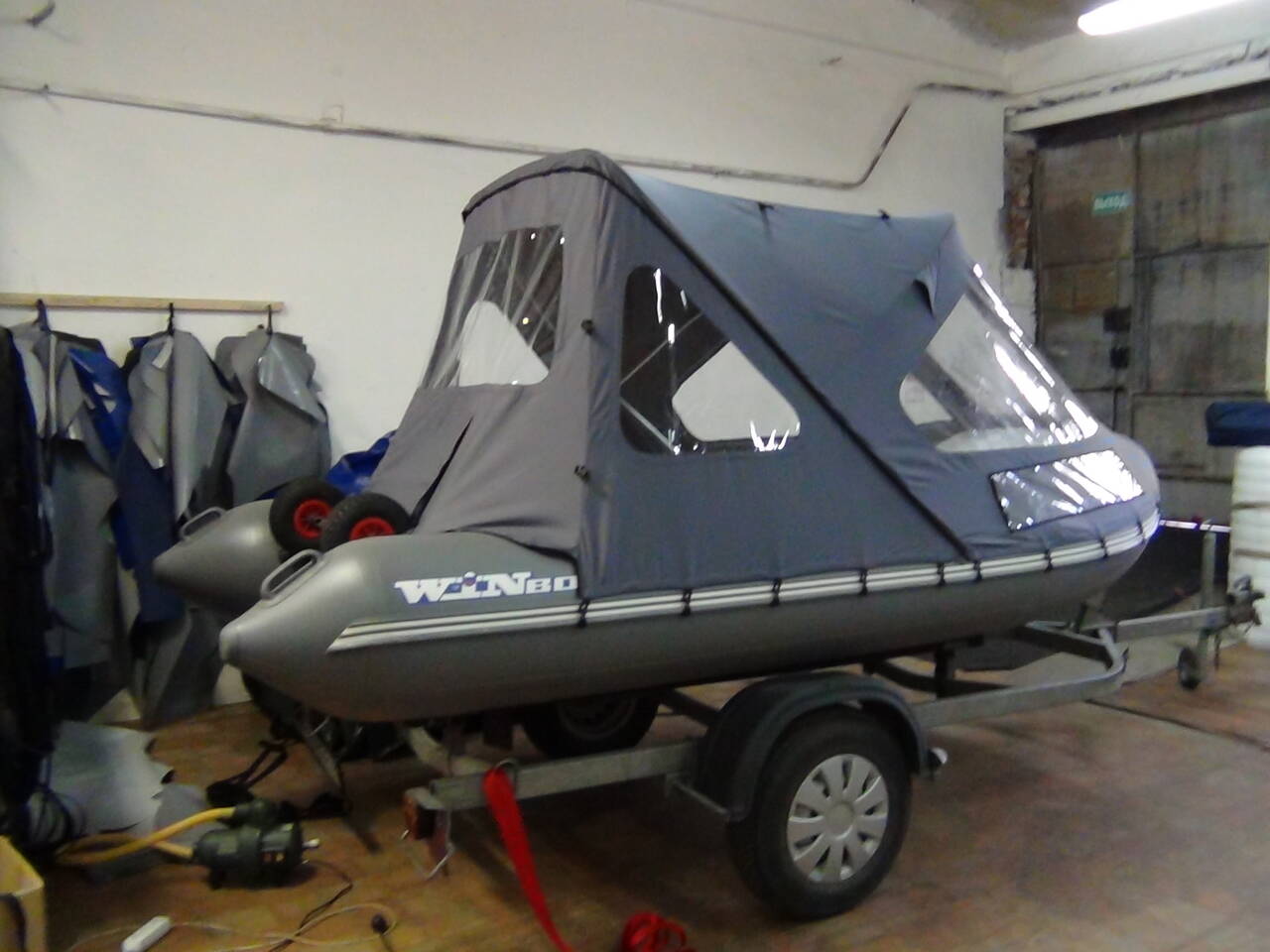 TRANSFORMER Тент на лодку ПВХ в Санкт-Петербурге фото 2 Транспорт Санкт-Петербург