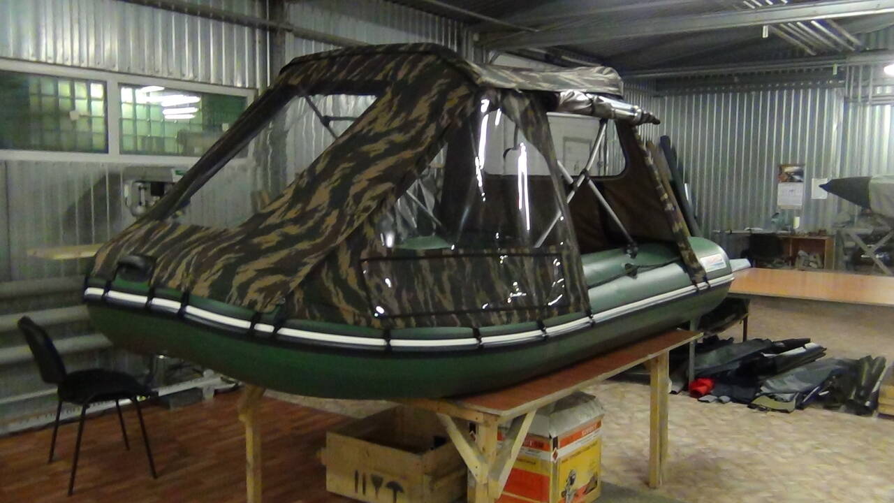 TRANSFORMER Тент на лодку ПВХ в Санкт-Петербурге фото 7 Транспорт Санкт-Петербург