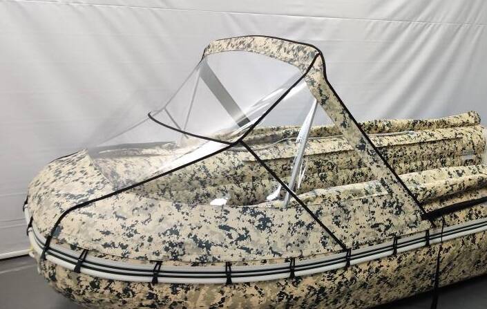 НОСОВОЙ ПРОЗРАЧНЫЙ Тент на лодку ПВХ