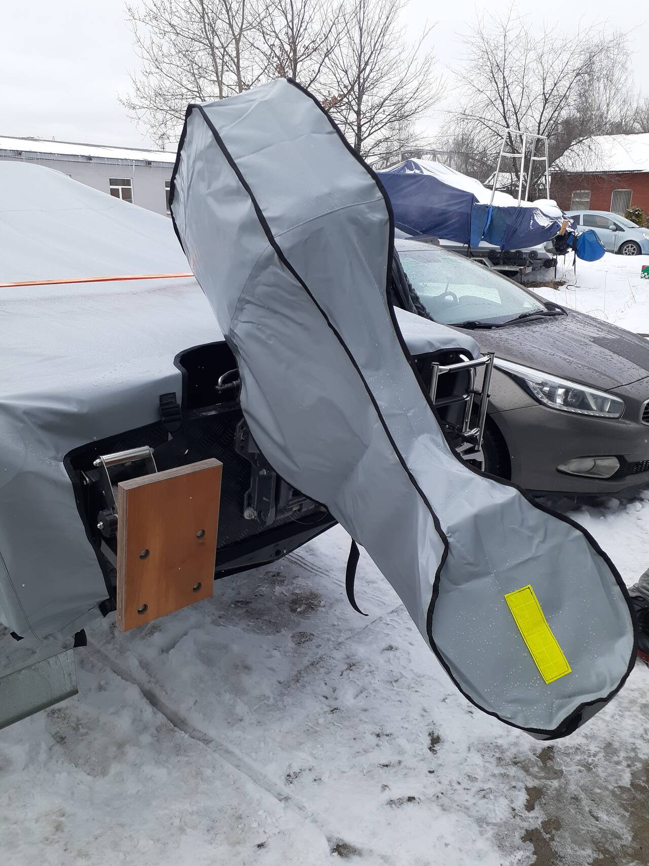 Чехол транспортировочный лодочного мотора. в Санкт-Петербурге фото 5 Транспорт Санкт-Петербург