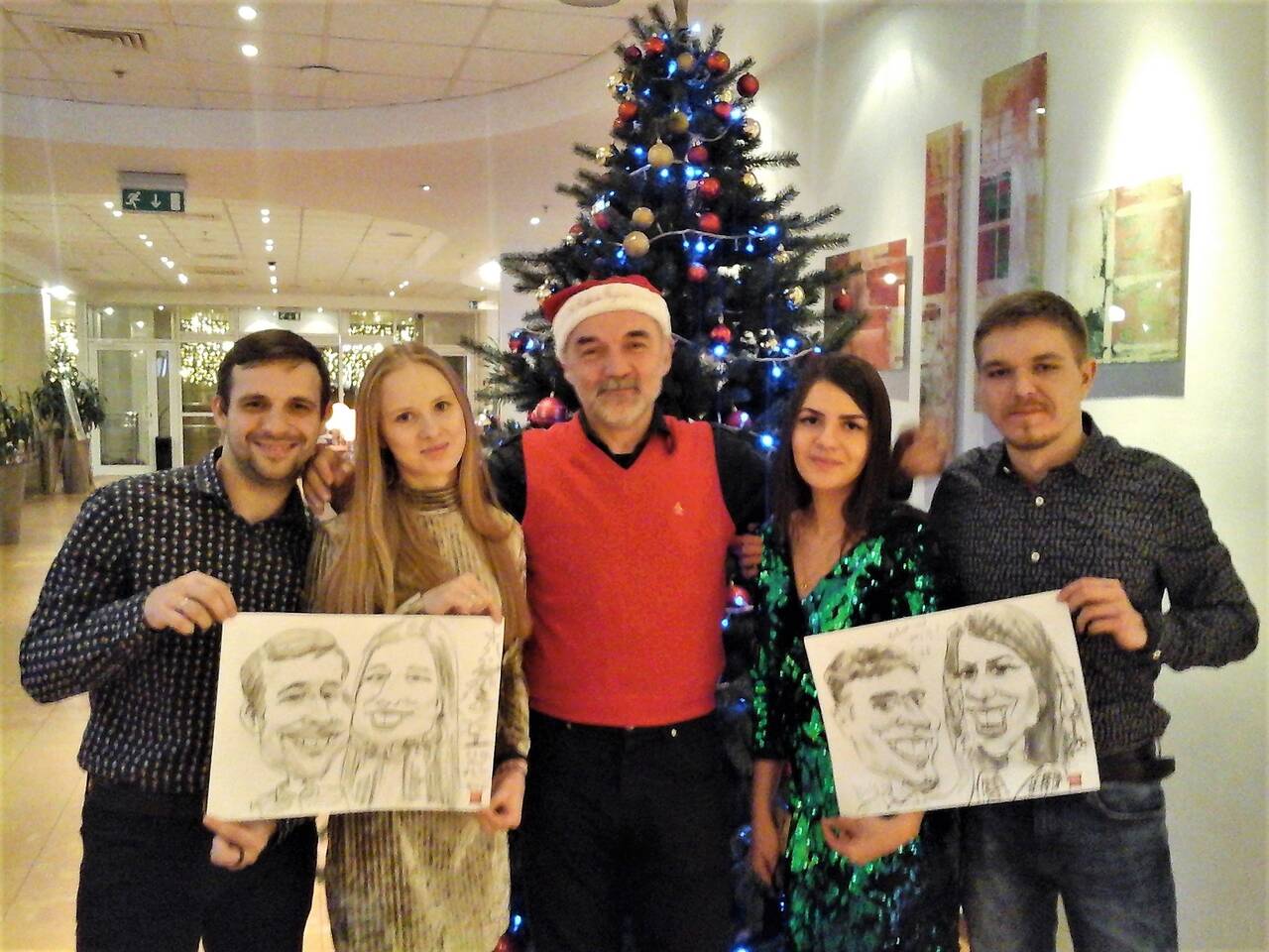 Шаржи с натуры на праздниках или по фото в Санкт-Петербурге фото 7 Услуги Санкт-Петербург