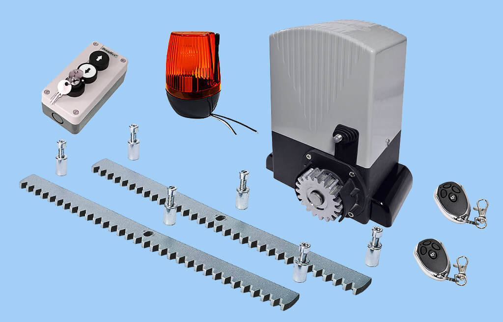 Готовые комплектующие для откатных ворот-7500-со склада в Пензе! АКЦИЯ! в Пензе фото 2 Услуги Пенза