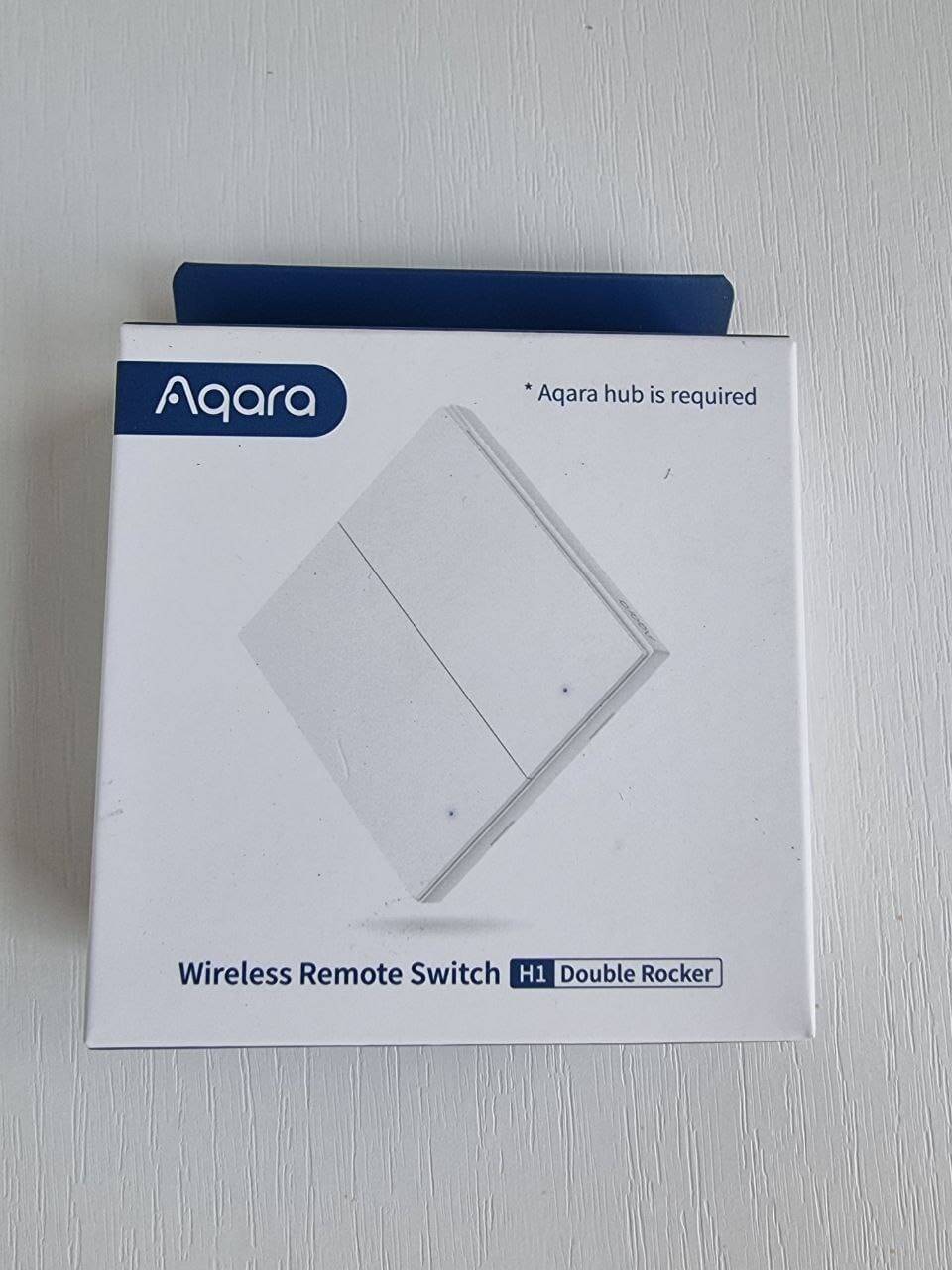 Выключатель Aqara h1 двойной