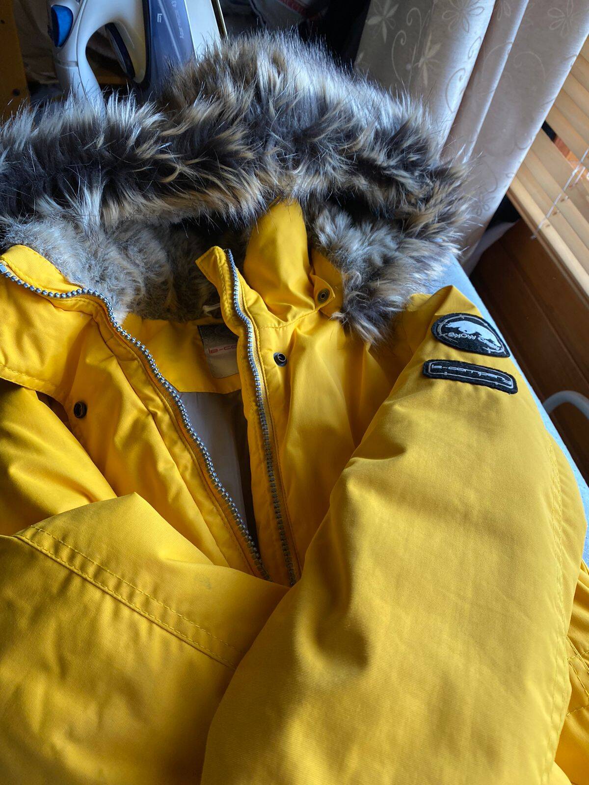 Куртка зимняя для девочки 140