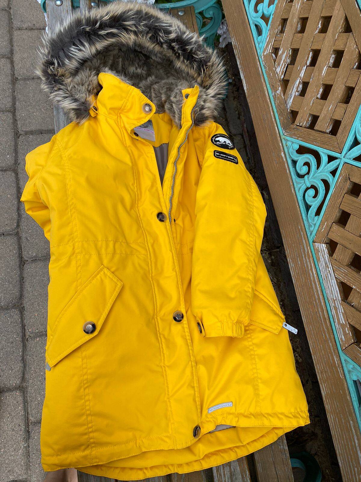 Куртка зимняя для девочки 140 в Санкт-Петербурге фото 3 Личные вещи Санкт-Петербург