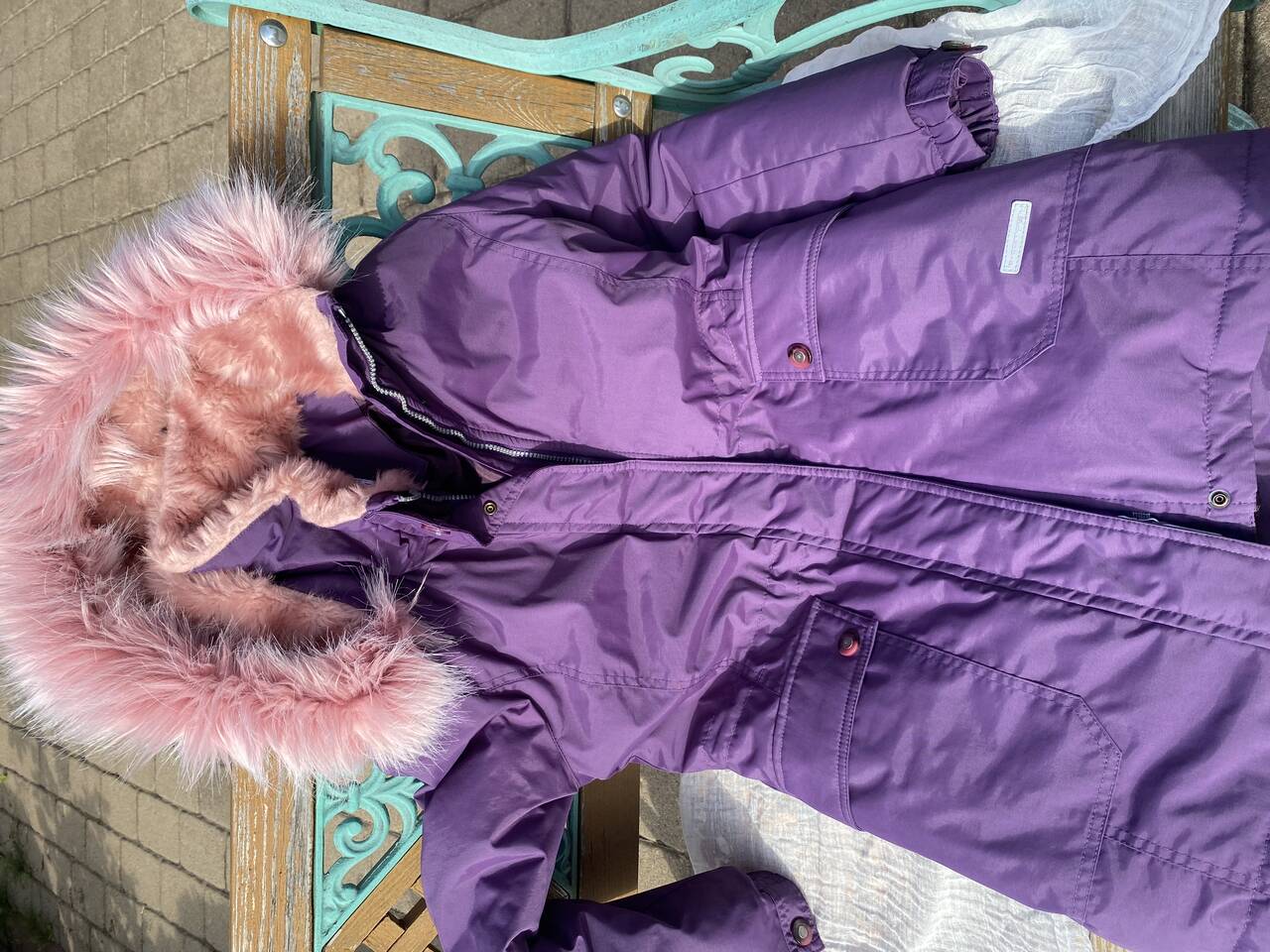 Куртка зимняя для девочки 158