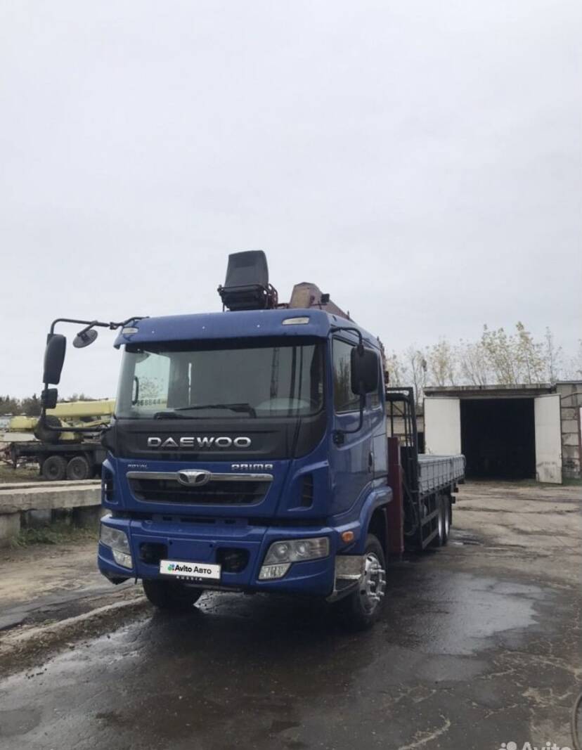 Продаю кран-манипулятор Daewoo Prima с КМУ, 2011 в Подольске фото 5 Транспорт Подольск