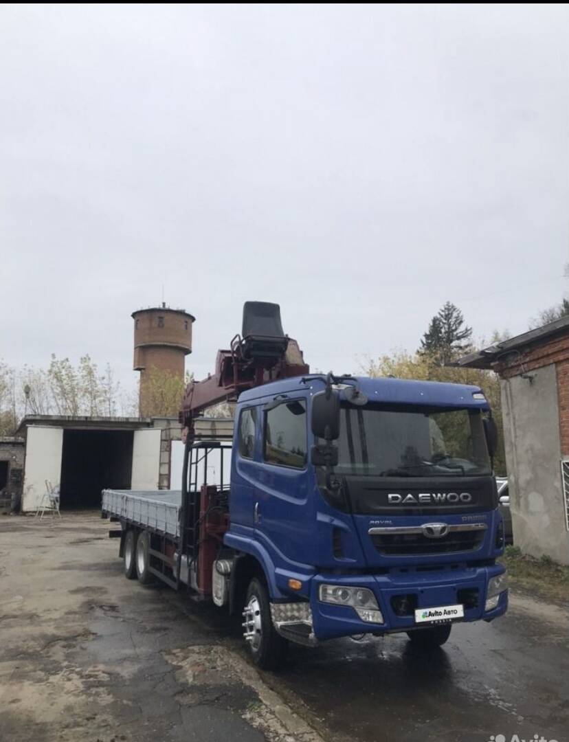 Продаю кран-манипулятор Daewoo Prima с КМУ, 2011