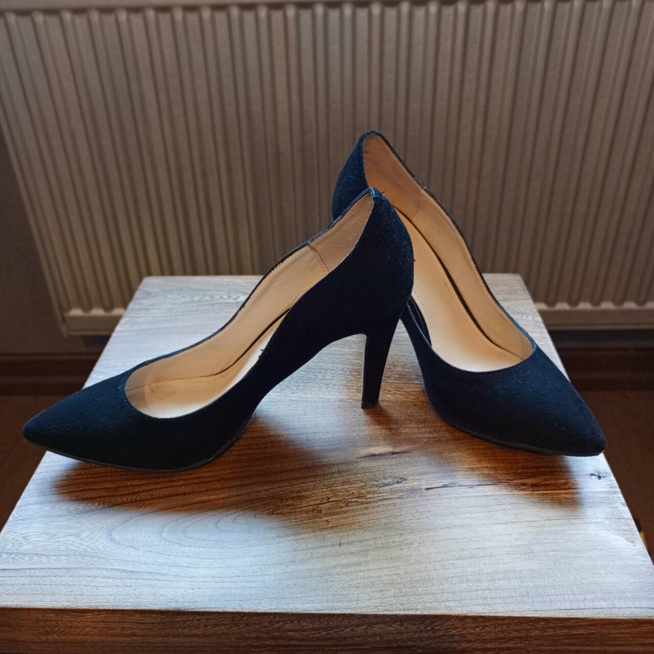 Туфли лодочки черные