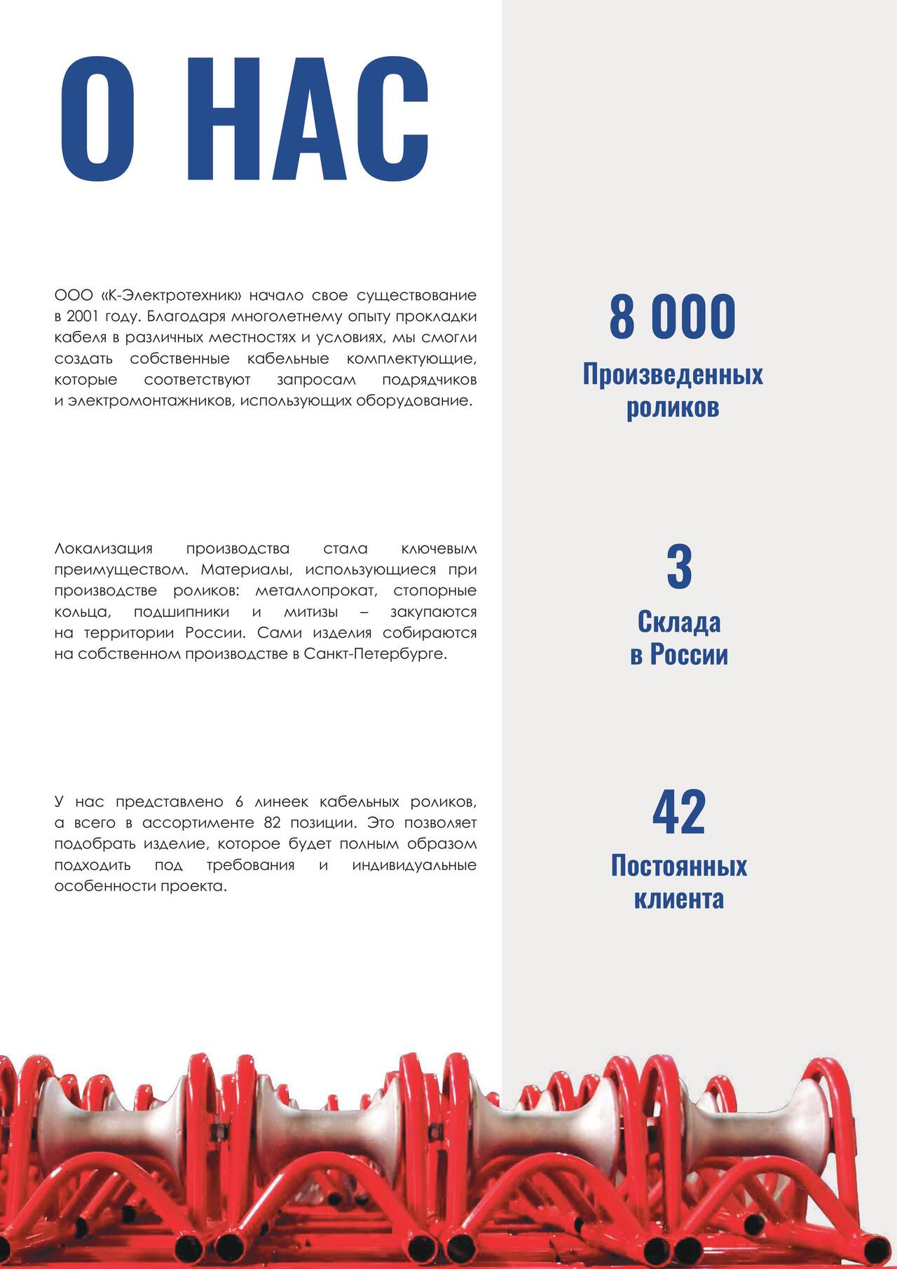 Кабельные ролики от производителя 