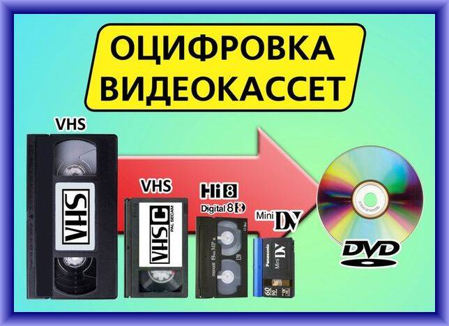 Оцифровка видеокассет