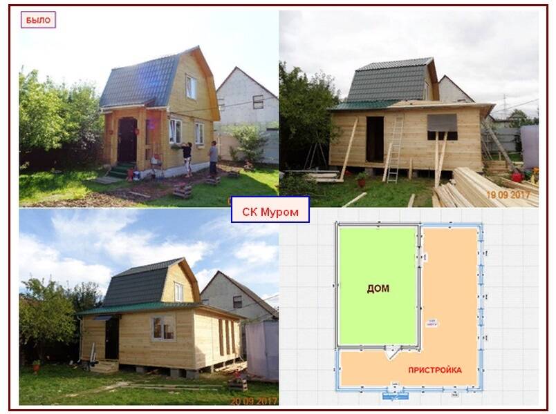 Каркасная пристройка. Строительство в Дмитрове фото 3 Услуги Дмитров