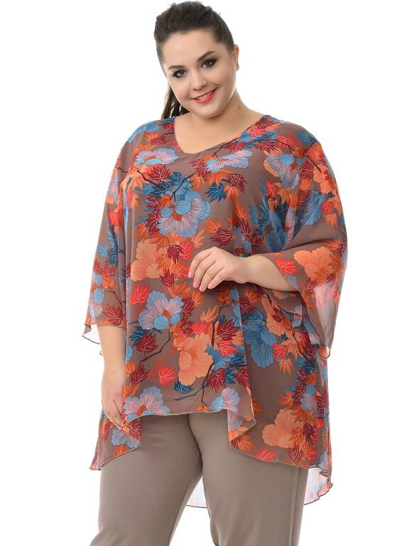 Легкая туника из шифона Размер 72 в Москве фото 1 Личные вещи Москва Легкая туника из шифона Размер 72 в Москве фото 1 Личные вещи Москва