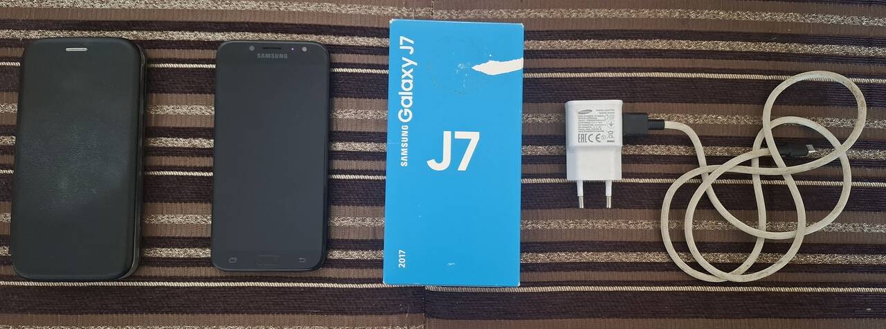 Продам телефон Samsung J7 2017 года в Симферополе фото 5 Бытовая электроника Симферополь